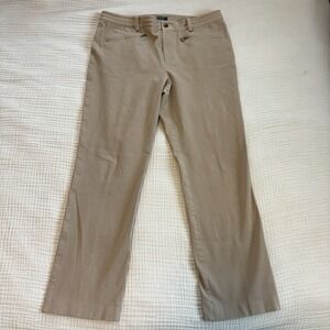 Lauren Ralph Lauren Pants womens Sz 12 Khaki Preppy Classic Office Career Zipper